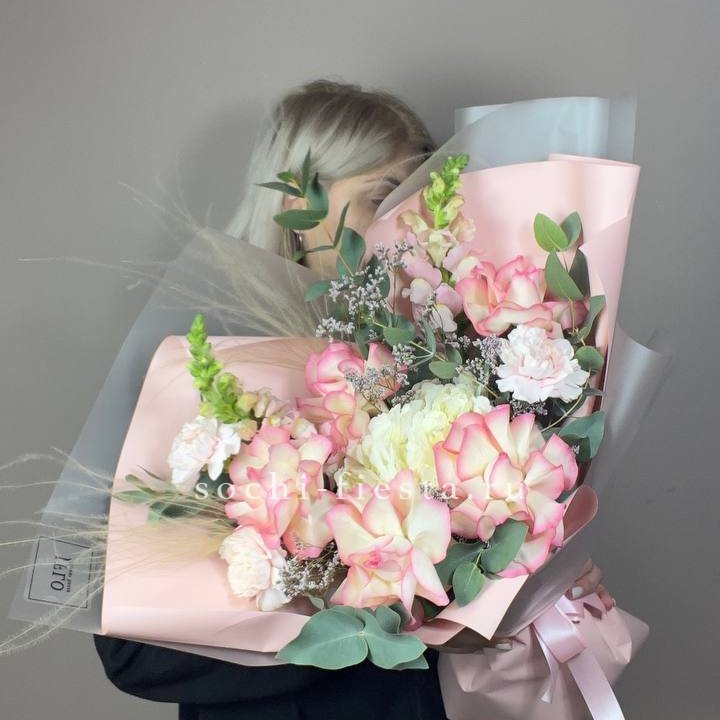  Букет  "Закат для неё" в Калининграде