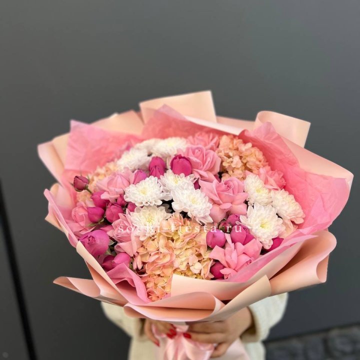 Букет "Нежное послание" в Калининграде