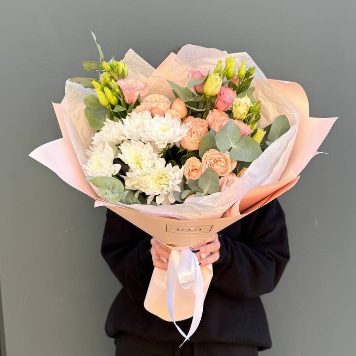 Букет "Персиковая нежность" в Калининграде