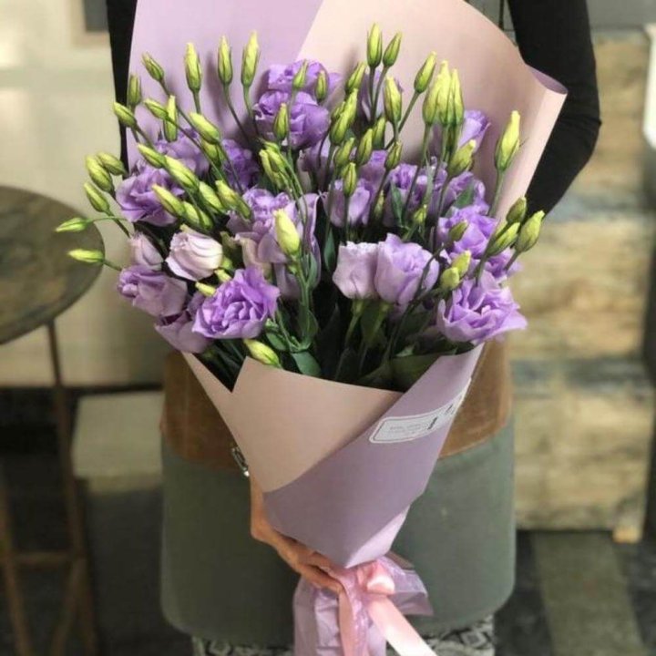 Букет эустом "Лило" в Калининграде