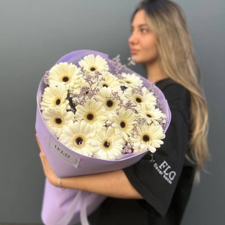 Букет голландских гербер "Лавандер" в Калининграде