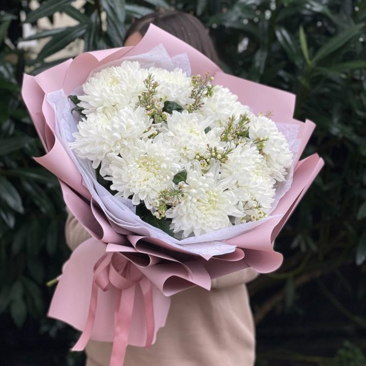 Букет хризантем №1 в Калининграде