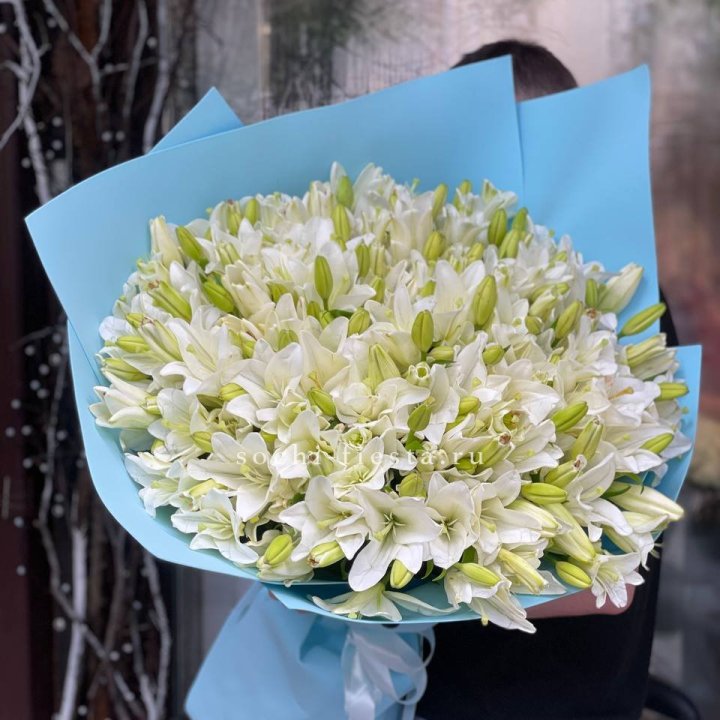 51 лилия в оформлении в Калининграде