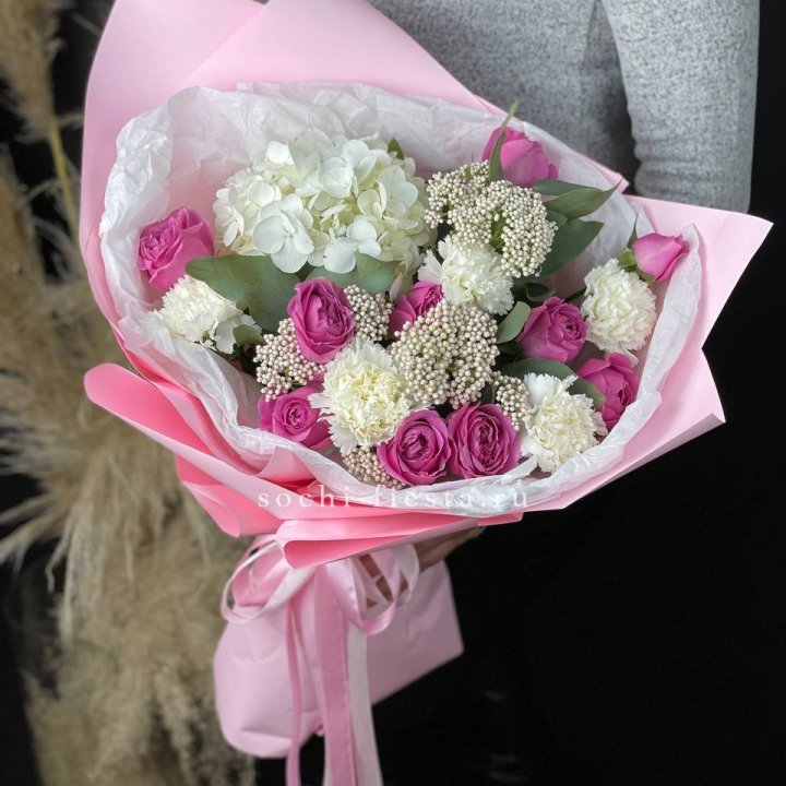 Букет с мисти бабблс №1 в Калининграде