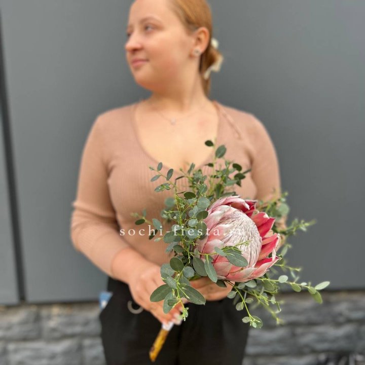 Свадебный букет "Протея" в Калининграде