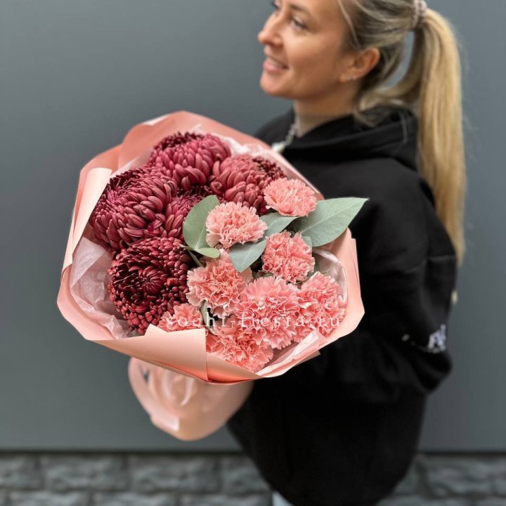 Дуо диантусы и бигуди в Калининграде