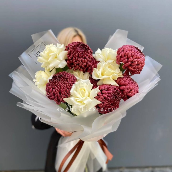 Дуо бигуди и розы в Калининграде