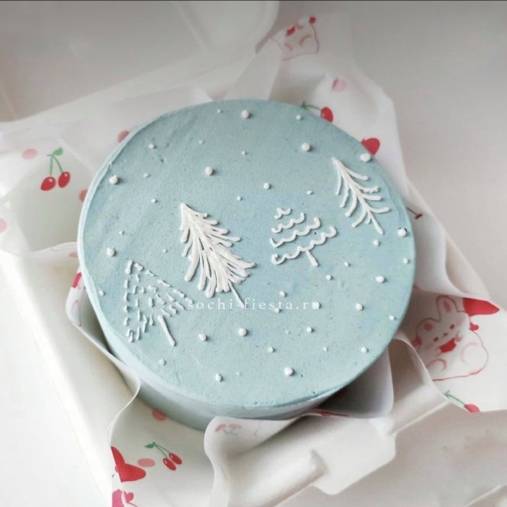 Бенто-торт "Елки" в Калининграде