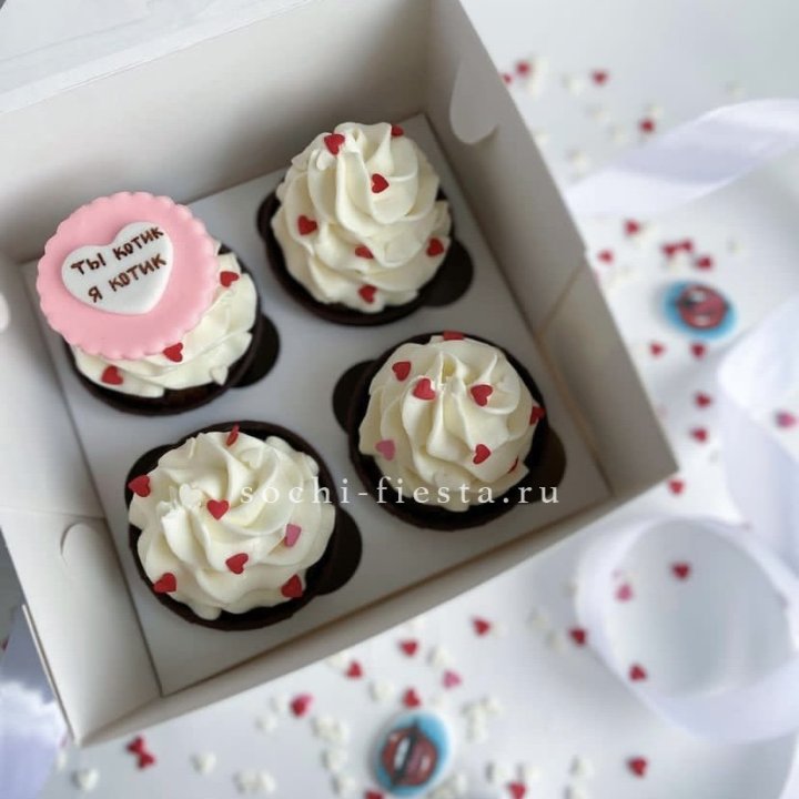 Набор капкейков "Для тебя" в Калининграде