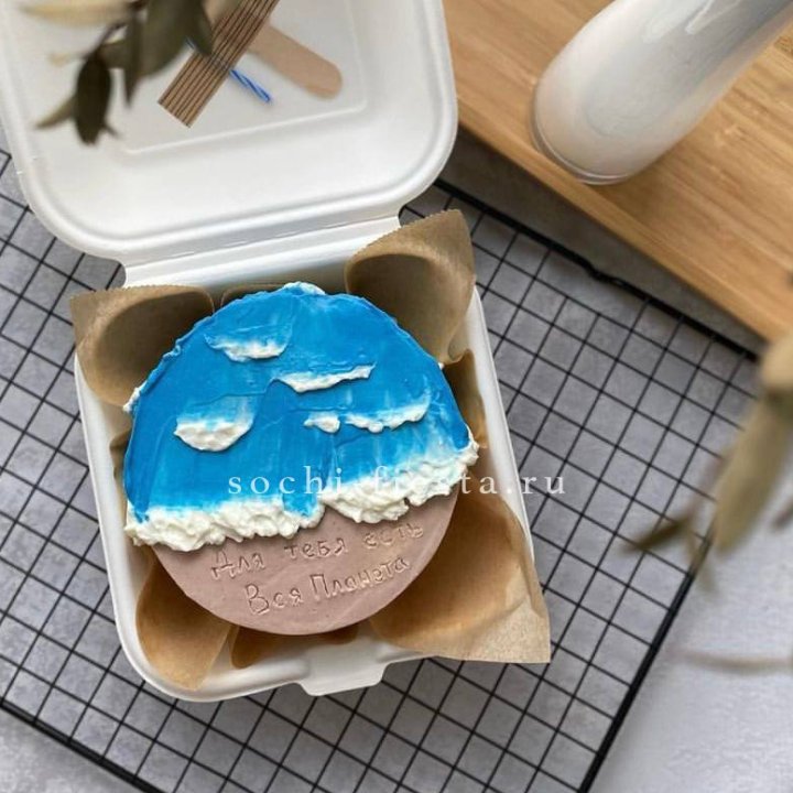 Бенто-торт "Для тебя это небо" в Калининграде