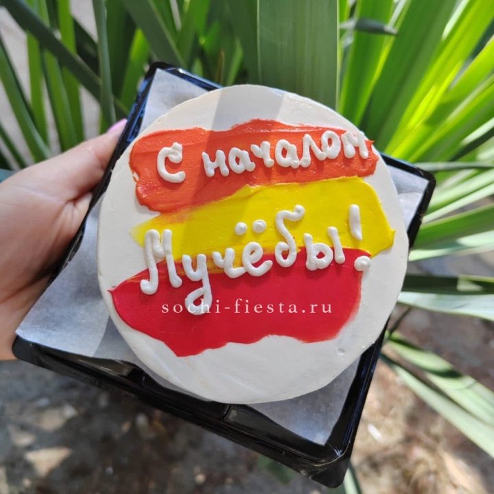 Бенто-торт "С началом учёбы"" в Калининграде