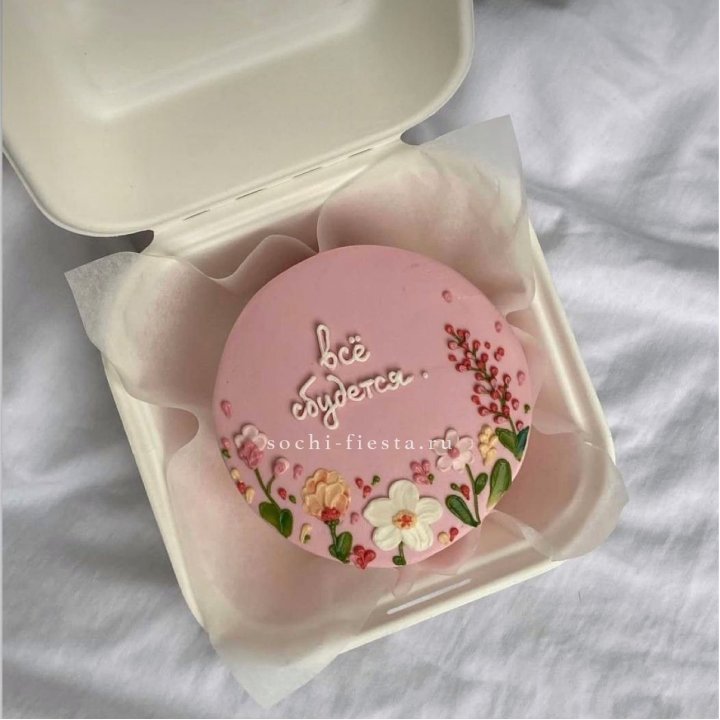 Бенто-торт "Все сбудется"  в Калининграде