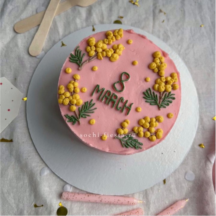 Бенто-торт "8 марта"  в Калининграде