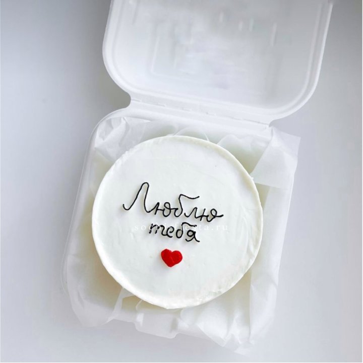 Бенто-торт "Люблю Тебя"  в Калининграде