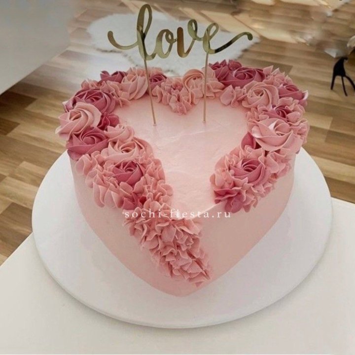 Торт "Сердце" 10 в Калининграде