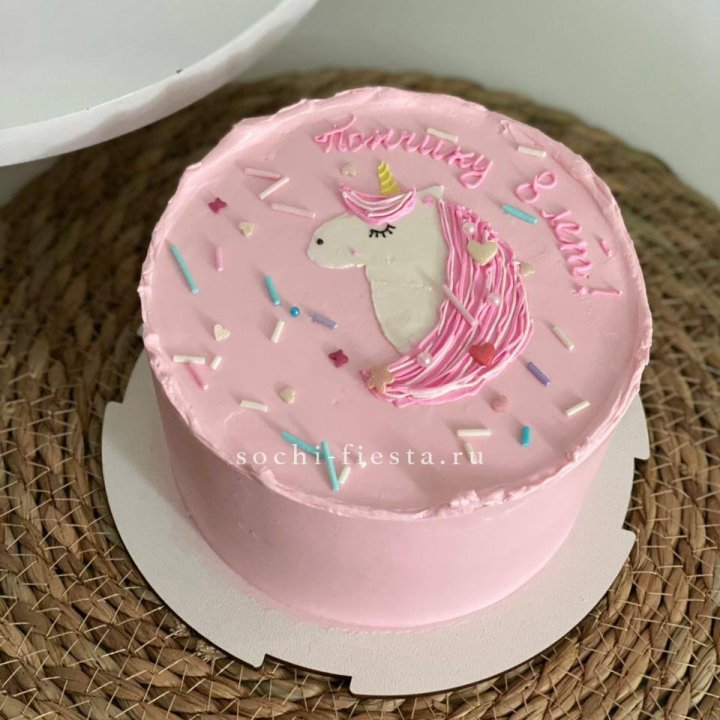 Бенто-торт "Пончику ... лет"  в Калининграде