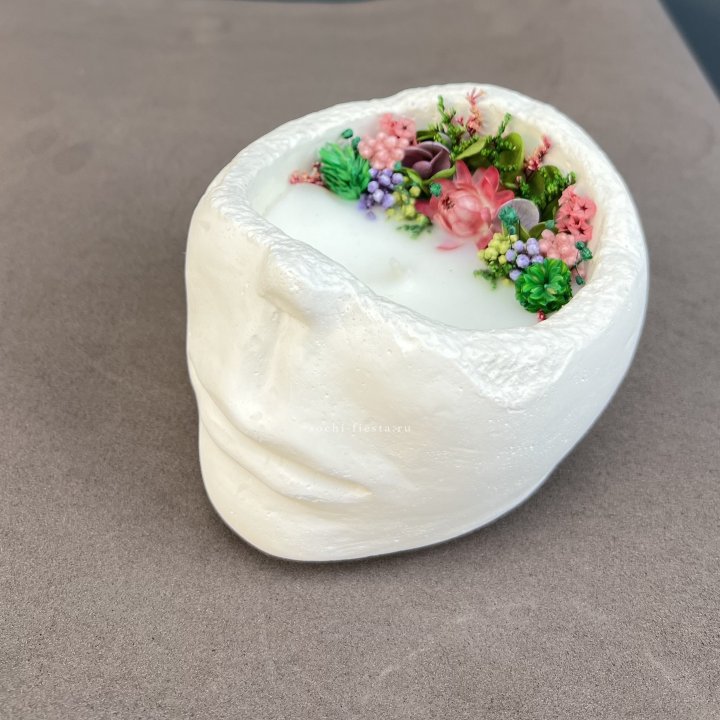 Свеча ароматическая в гипсе  в Калининграде