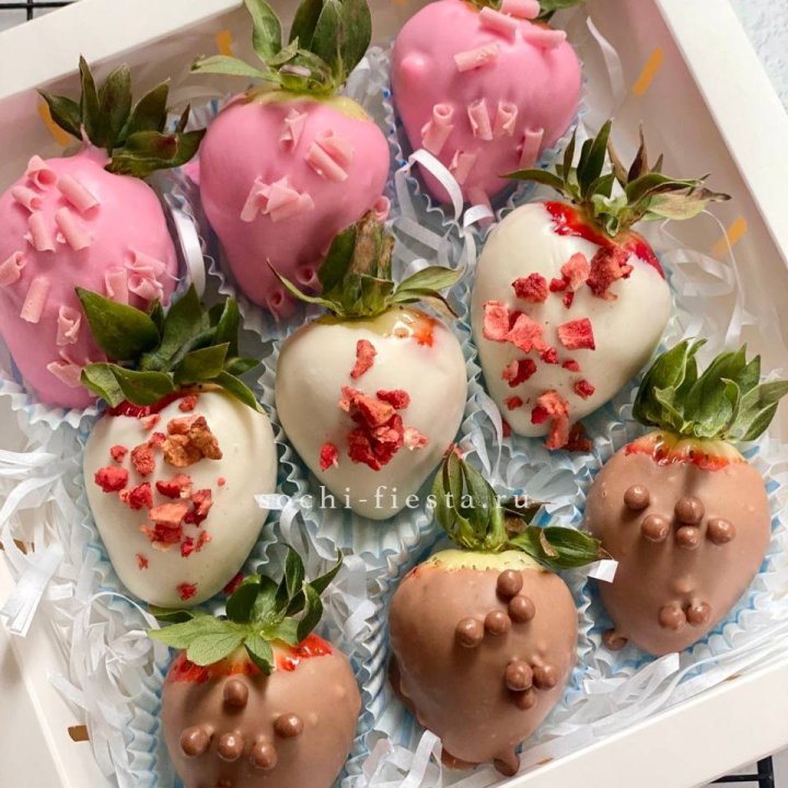 Клубника в шоколаде 9 ягод в Калининграде