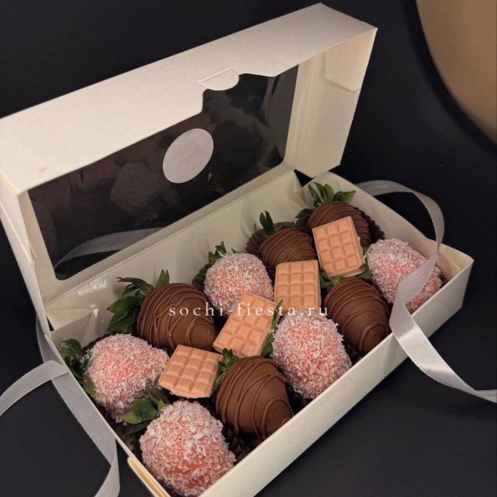 Клубника в шоколаде 10 ягод №2 в Калининграде