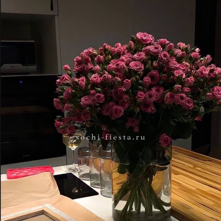 Цветочная подписка "Пакет большой" в Калининграде