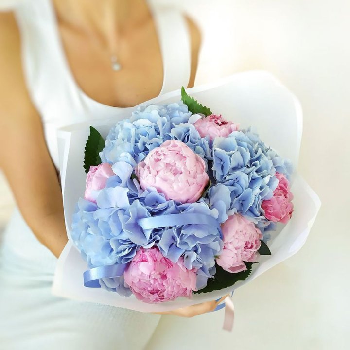 Гортензия и Пионы в Калининграде