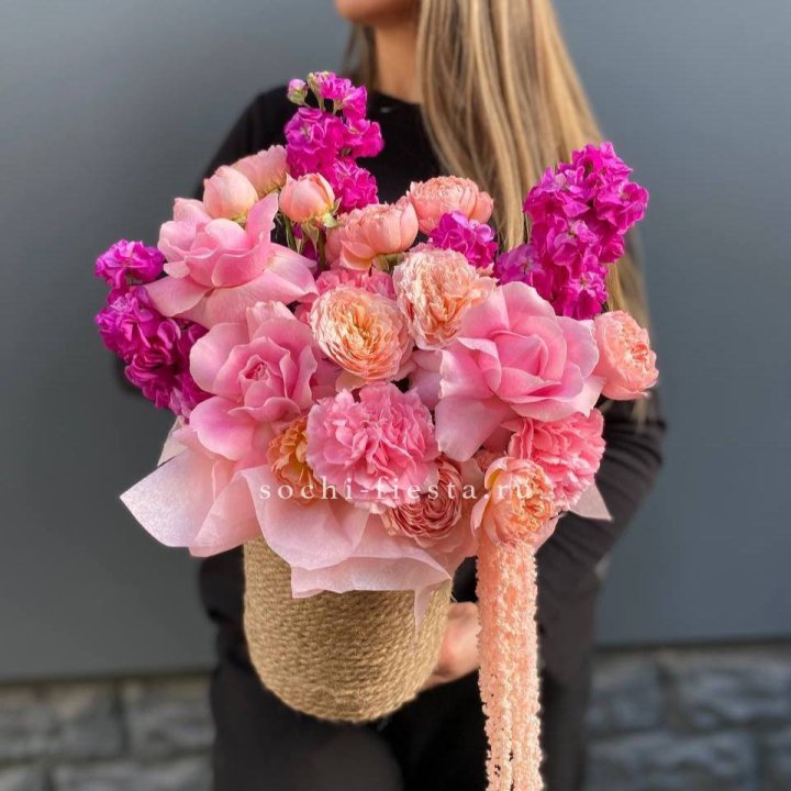 Джутовое кашпо "Климсон" в Калининграде