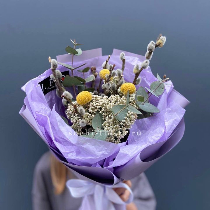 Букет с Вербой №1 в Калининграде