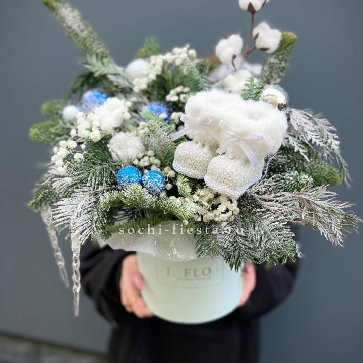 Новогодний бокс "Ботс блю" в Калининграде