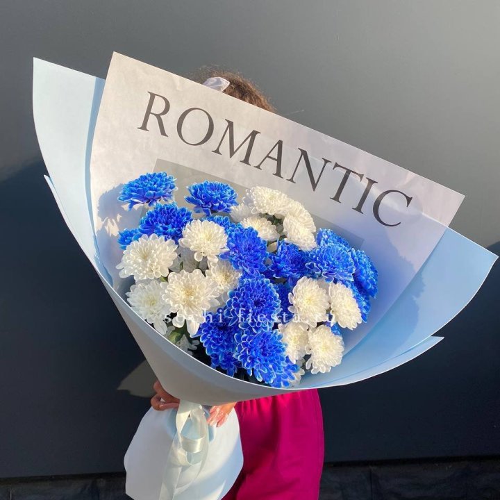 Букет кустовых хризантем  в Калининграде