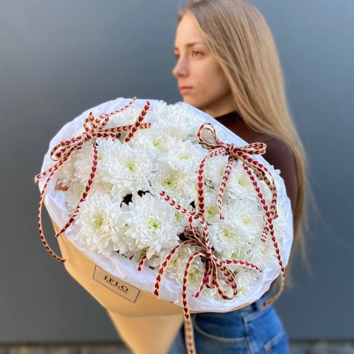 Букет "Хризантемы с любовью" в Калининграде