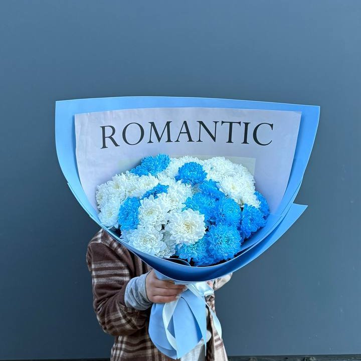 Дуо хризантем в Калининграде