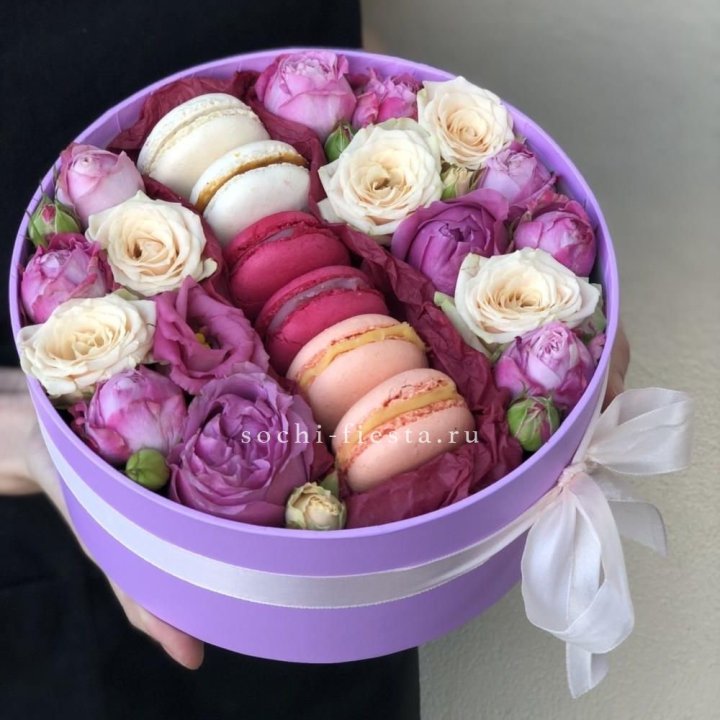 Цветочный бокс "Лаванди" в Калининграде