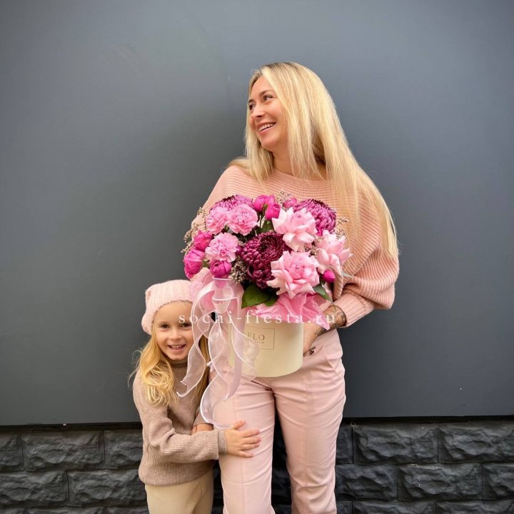 Цветочный бокс "Альба" в Калининграде