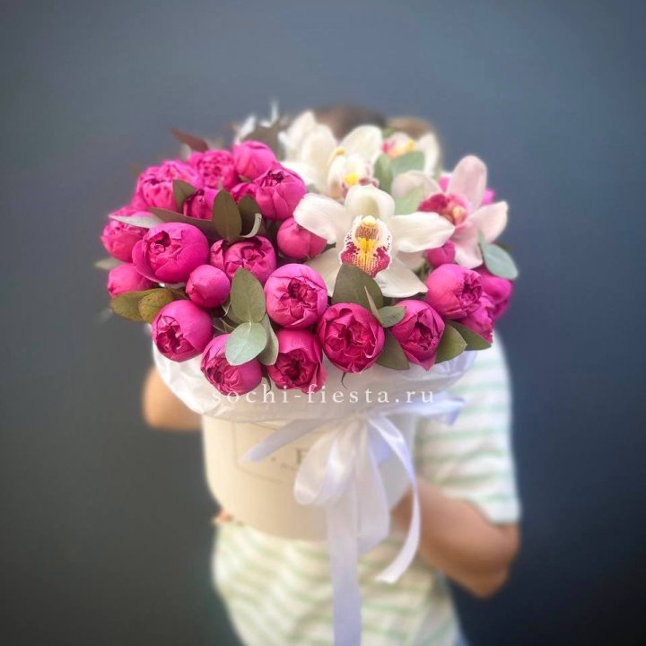 Бокс дуо мисти и орхидеи в Калининграде