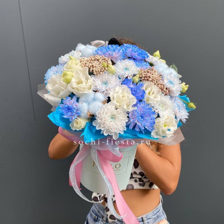 Коробка цветов  " Облако" в Калининграде