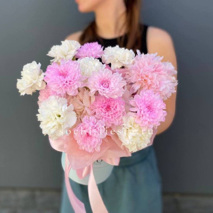 Коробка с цветами "Фиона" в Калининграде