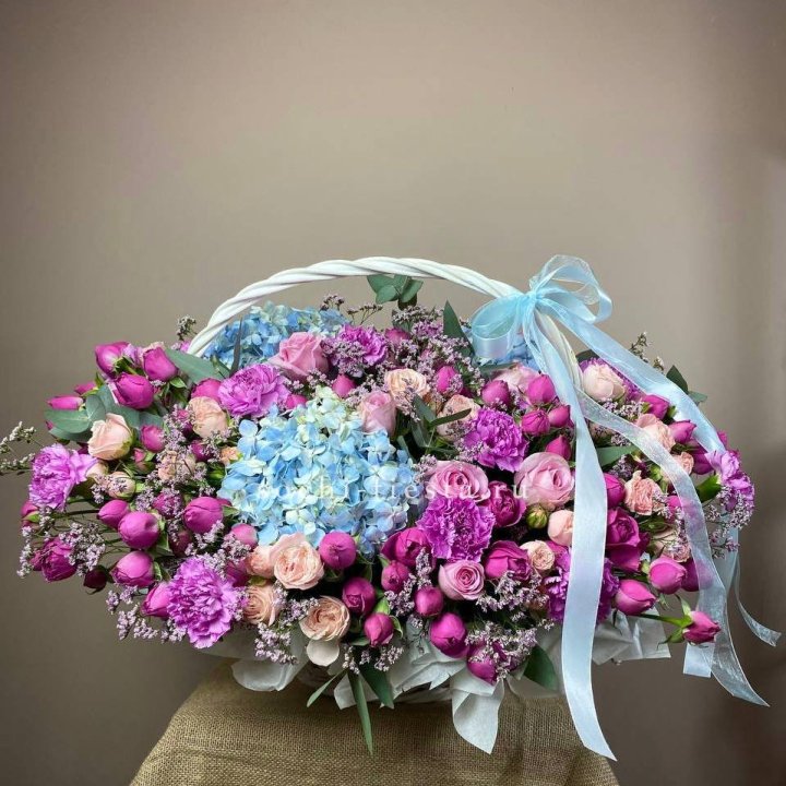 Авторская корзина "Лавандерия" в Калининграде