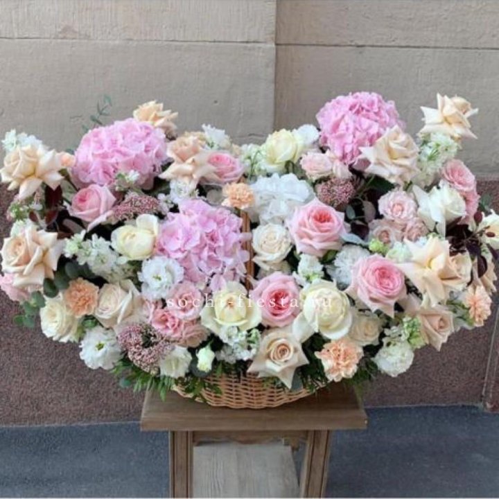 Цветочная корзина макси N2 в Калининграде