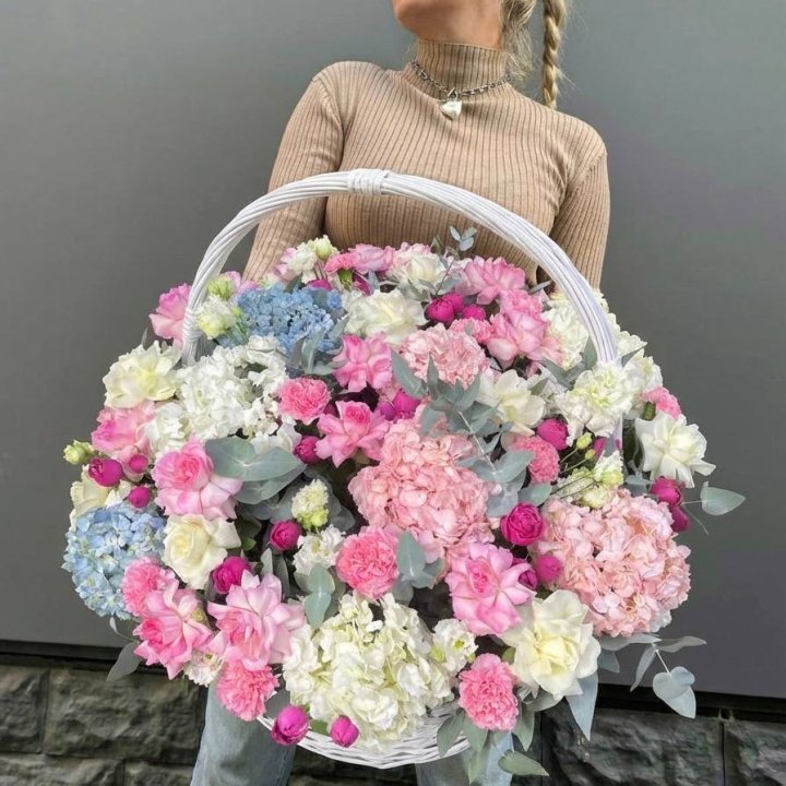 Цветочная корзина №3 в Калининграде