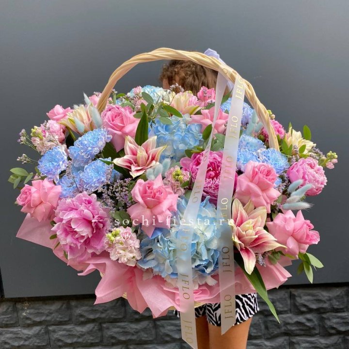Яркая корзина "Летнее настроение" в Калининграде