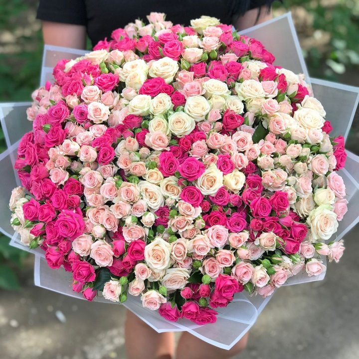 101 кустовая роза в Калининграде