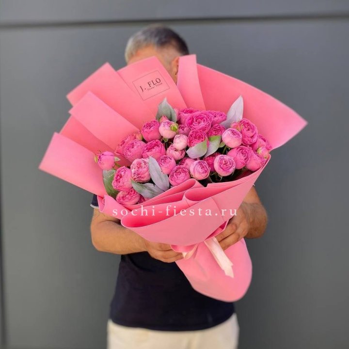 Пионовидные розы баблс №2 в Калининграде