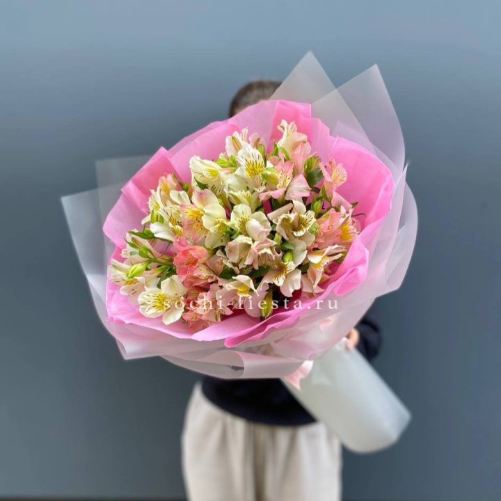 букет альстромерий "Черри" в Калининграде