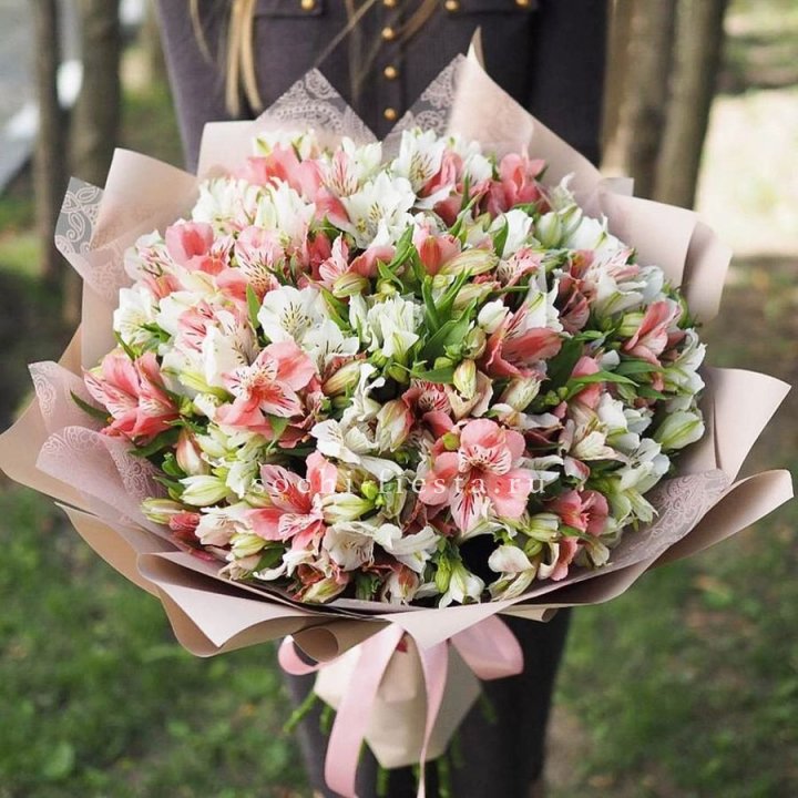 Букет альстромерий "ВАУ" в Калининграде