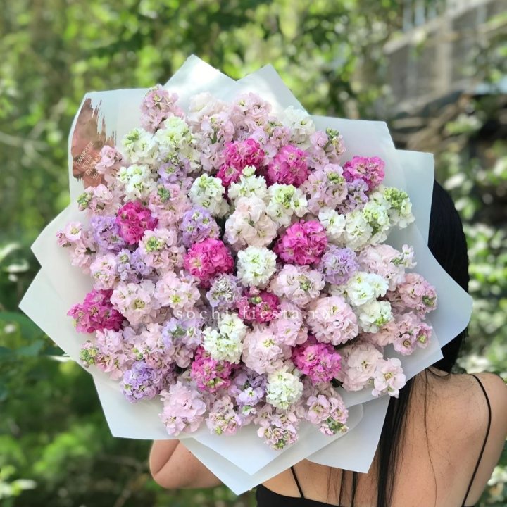 Букет ароматной маттиоллы №3 в Калининграде