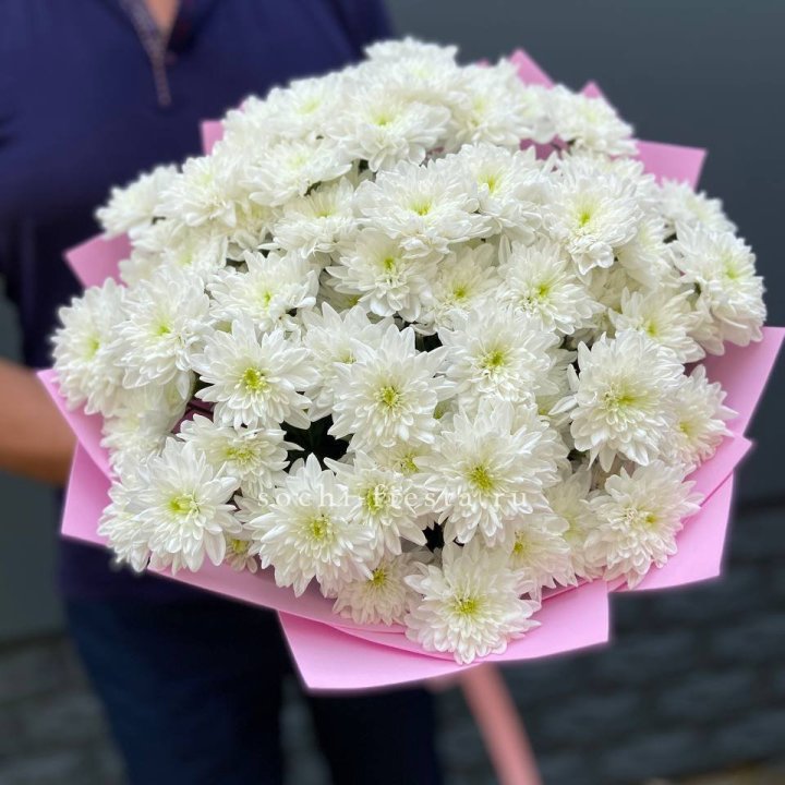  Букет 15 хризантем  в Калининграде