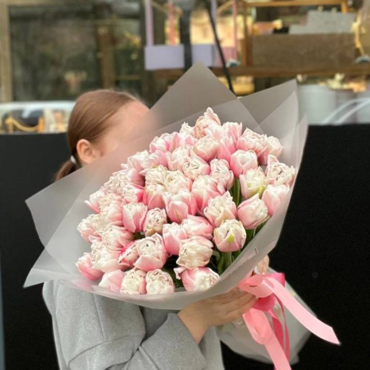 51 нежный тюльпан в Калининграде