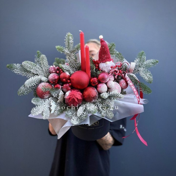 Композиция "Мери крисмас ред" в Калининграде