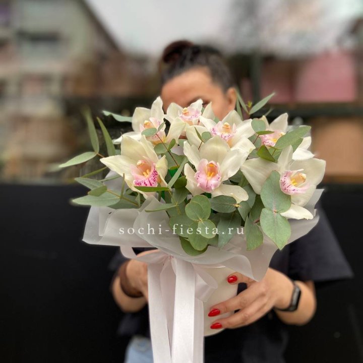 Бокс с орхидеями в Калининграде