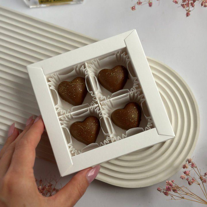 Бельгийский шоколад сердца в Калининграде